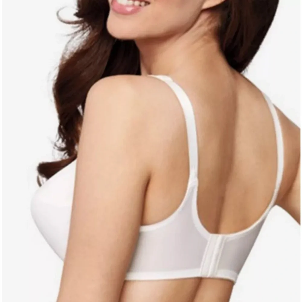 Bali®‎ Flower White Full-Figure Underwire Bra 0180 Sz 38C - Picture 4 of 16